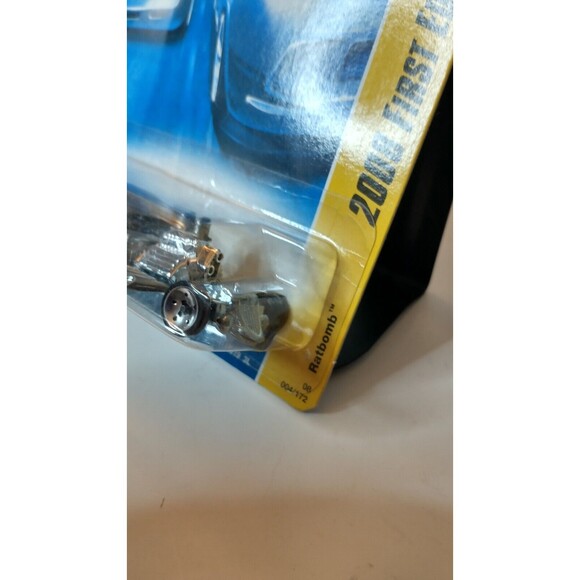 2008 Hot Wheels #4 New Models 4/40 RATBOMB Zamac Variant w/Unpainted Base wOH5Sp - Picture 4 of 6